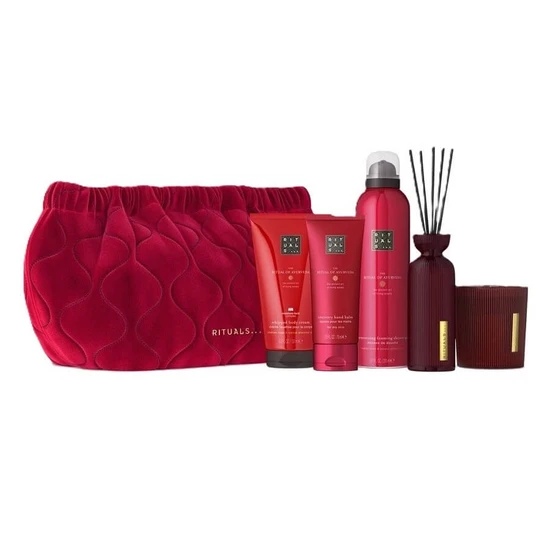 RITUALS The Ritual of Ayurveda Bath Gift Set, Indian Rose, Large | Luxury gift set, bath & body care essentials, ready to gift, self-care ritual - Image 2