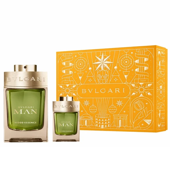 Bvlgari Man Wood Essence Eau De Parfum Gift Set