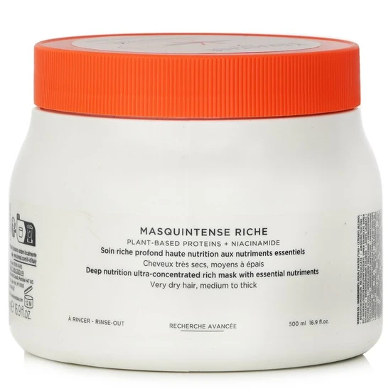 Kerastase Kã©Rastase - Nutritive Rich Hair Mask - Hloubkovä Vyå¾Ivujã­cã­ Maska Pro Velmi Suchã© Jemnã© Aå¾ StåEdnä Silnã© Vlasy 500Ml - Image 3