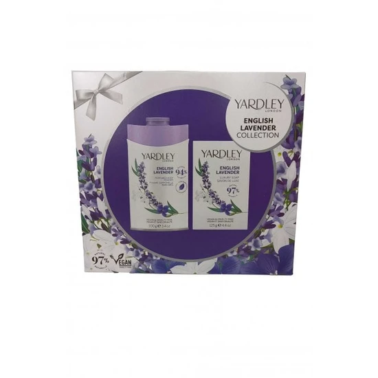 Yardley English Lavender Body Powder & Soap Gift Set