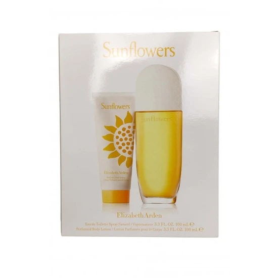 Elizabeth Arden Sunflowers Eau De Toilette 100ml + Perfumed Body Lotion 100ml