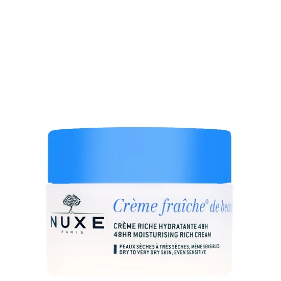 Nuxe Creme Fraiche De Beaute 48HR Moisturising Rich Cream For Dry To Very Dry Sensitive Skin