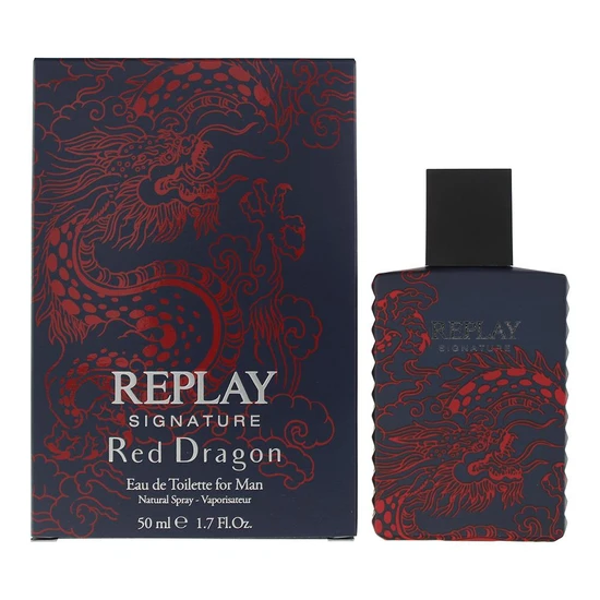 Replay Signature Red Dragon Eau De Toilette