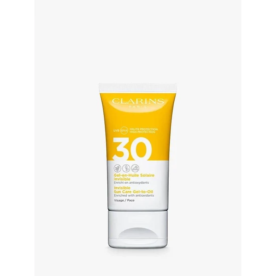 Clarins Invisible Sun Care Gel To Oil SPF 30