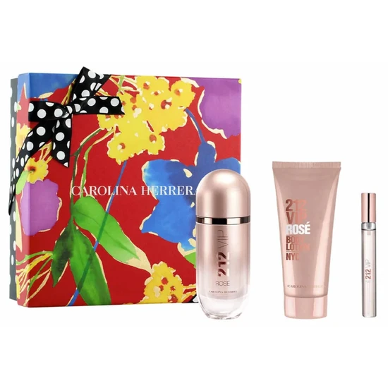 Carolina Herrera 212 Vip Rose Eau De Parfum Gift Set