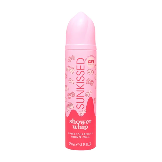 Sunkissed CoppaFeel! Shower Whip Foam Check Your Berries