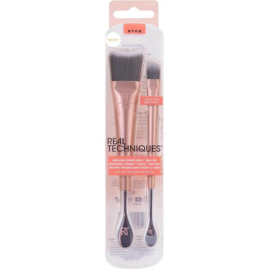Real Techniques Face & Eye Jar Brush Duo