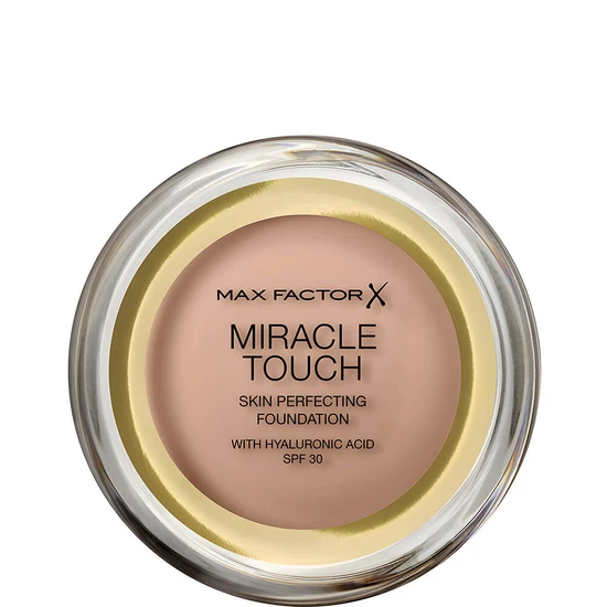 Max Factor Miracle Touch Skin Perfecting Foundation With Hyaluronic Acid SPF 30