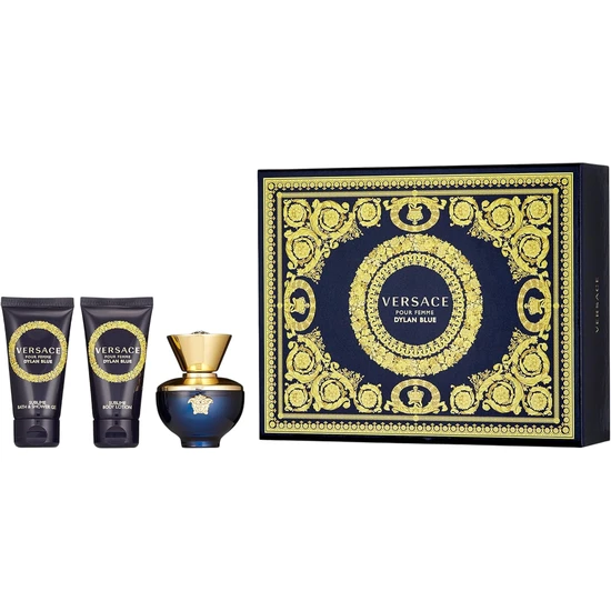 Versace Dylan Blue Femme 50ml EDP 3 Piece Gift Set - Image 4