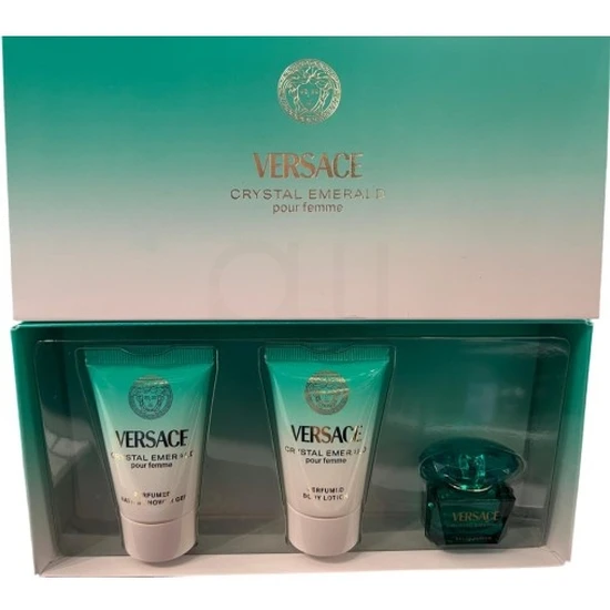 Versace Crystal Emerald Gift Set