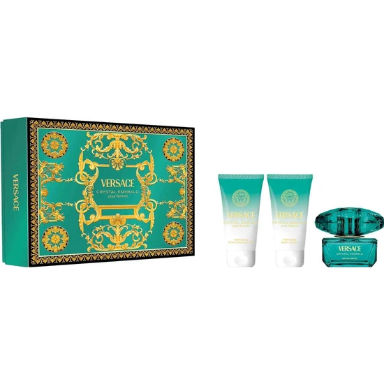 Versace Crystal Emerald Eau De Parfum Gift Set