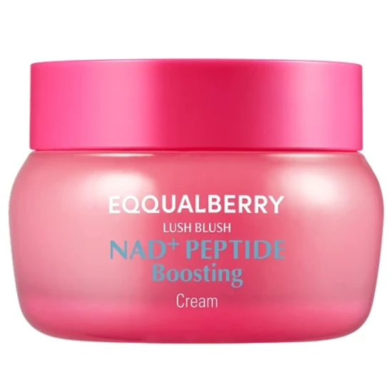 Eqqualberry Lush Blush NAD+ Peptide Boosting Cream