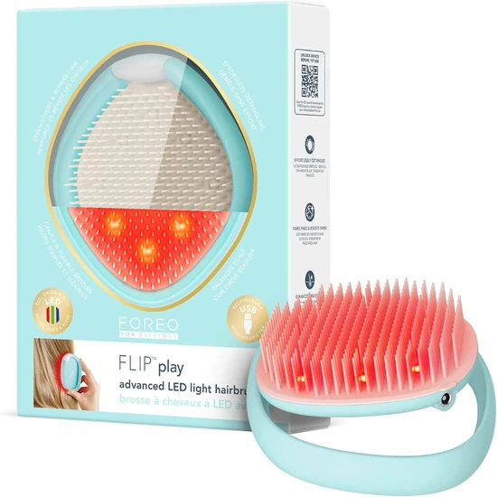 FOREO FLIP Play Advanced LED Light Hair Brush
