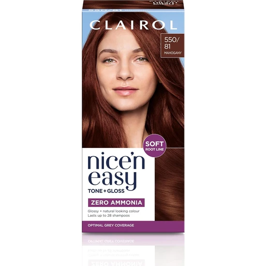 Clairol Nice'n Easy Tone+Gloss Semi Permanent Hair Dye