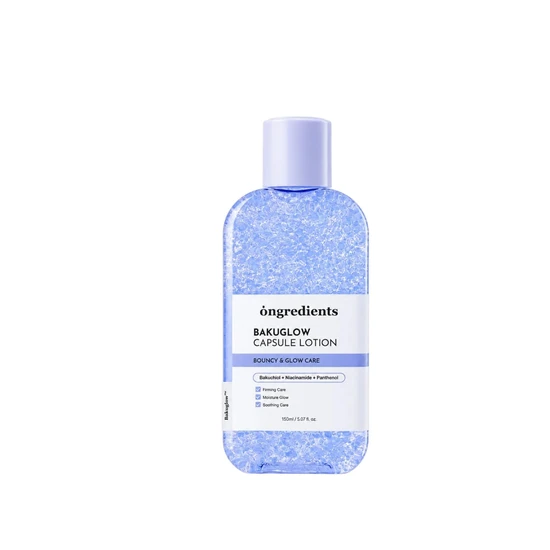 ONGREDIENTS Bakuglow Capsule Lotion