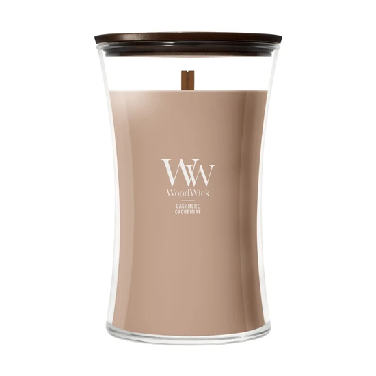 WoodWick Cashmere Large Hourglass Candle