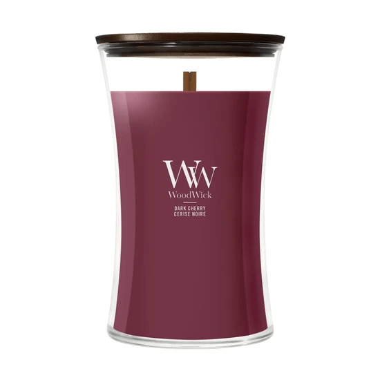 WoodWick Dark Cherry Large Hourglass Candle
