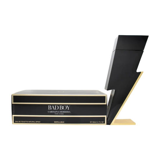 Carolina Herrera Bad Boy Edt Spray Refillable 150Ml - Image 4