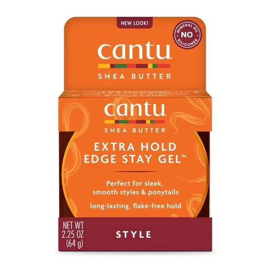 Cantu Shea Butter For Natural Hair Extra Hold Edge Stay Gel