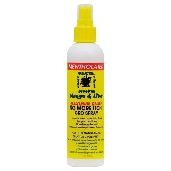Jamaican Mango and Lime No More Itch Gro Spray Mentholated