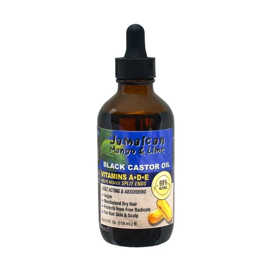 Jamaican Mango and Lime Black Castor Oil Vitamin A-D-E