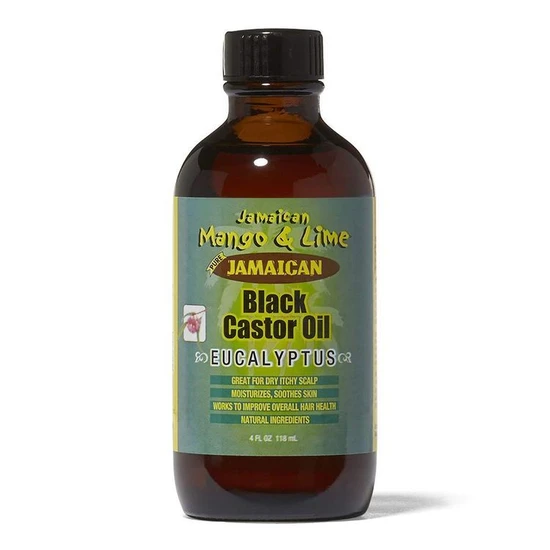Jamaican Mango and Lime Black Castor Oil With Eucalyptus