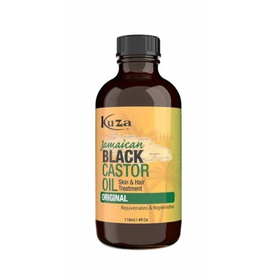 Kuza Jamaican Black Castor Oil Flaxseed Oil