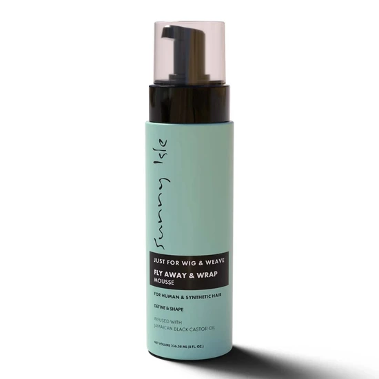 Sunny Isle Just For Wig & Weave Fly Away Wrap Mousse