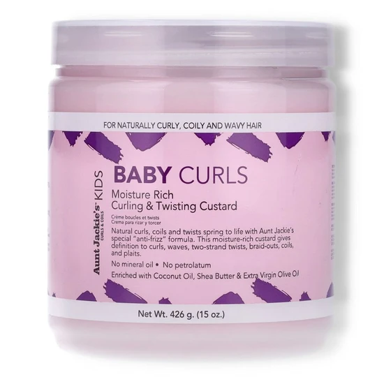 Aunt Jackie's Baby Girl Curls Curling & Twisting Custard