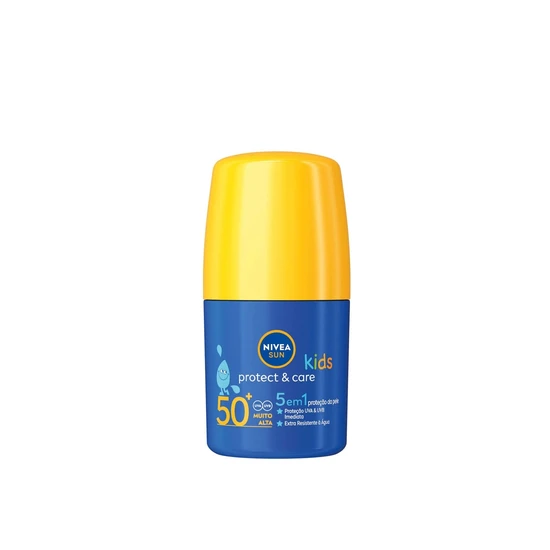 Nivea Sun Kids Protect & Care 5-In-1 Roll-On SPF 50+ Sunscreen
