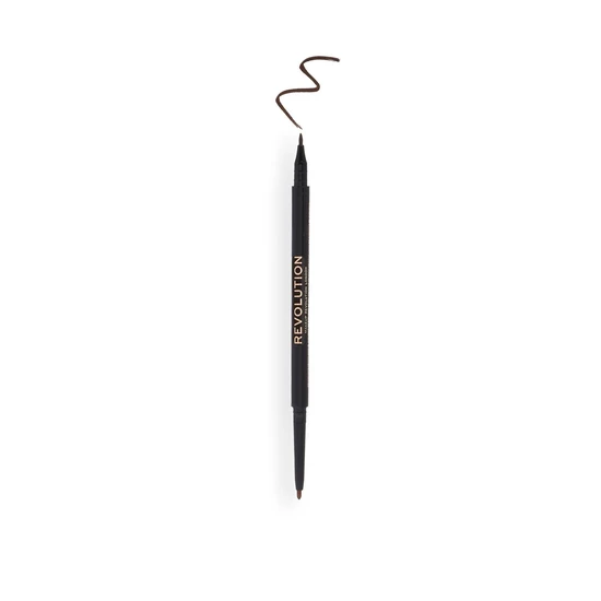Revolution Beauty London Makeup Revolution, Revolution Felt & Kohl Eyeliner, Brown - Image 2