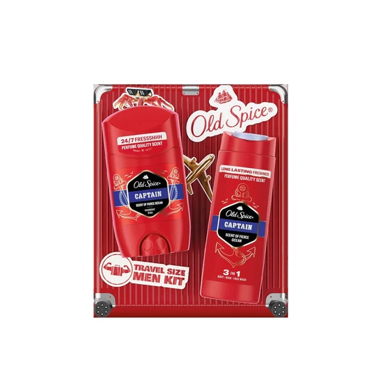 Old Spice Captain Travel Size Men Gift Set