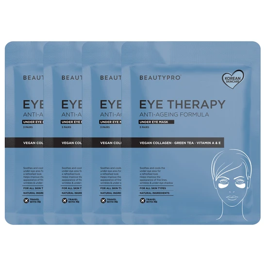 Beautypro Eye Therapy Under Eye Mask Pack Of 4 (12 Pairs)