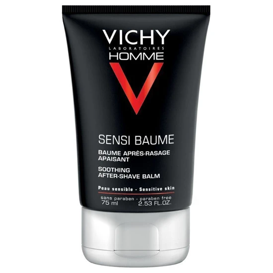 Vichy Homme Soothing Aftershave Balm For Sensitive Skin