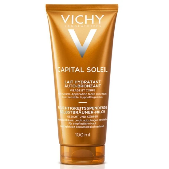 Vichy Capital Soleil Hydra-Bronzing Self-Tanning Milk Face & Body