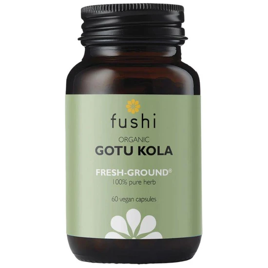 Fushi Wellbeing Gotu Kola Capsules Organic 60 Veg Caps - 2 Pack - Image 6