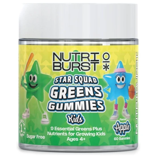 Nutriburst Kids Star Squad Greens Gummies