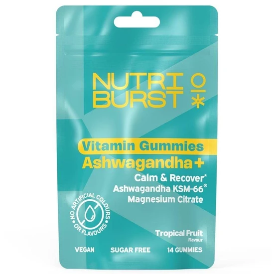 Nutriburst Ashwagandha+ Calm & Recover Gummies
