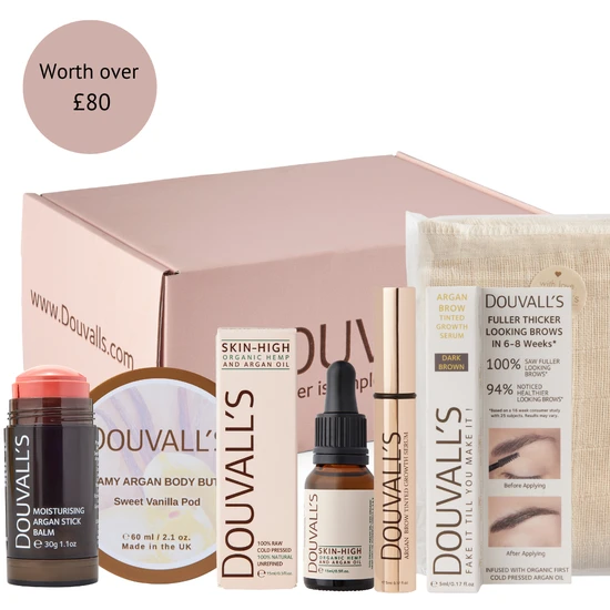 Douvall's Argan Glow Beauty Box