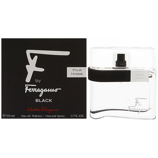 F Black Cologne by Salvatore Ferragamo 50 ml EDT Spray for Men - Image 3