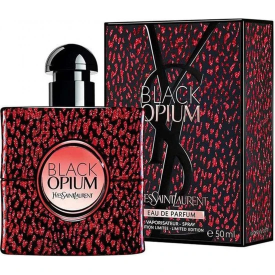 Yves Saint Laurent Black Opium Eau De Parfum Holiday Collector Bottle