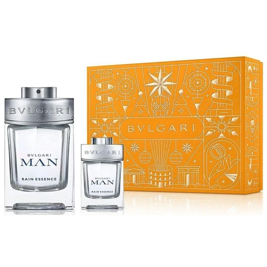 Bvlgari Man Rain Essence Eau De Parfum Gift Set