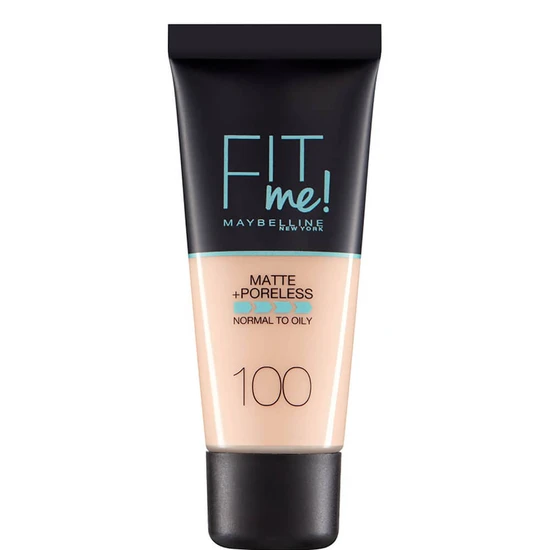 Maybelline Fit Me Matte & Poreless Foundation - White - 30ml - Full Coverage - For Normal to Oily Skin - Image 4