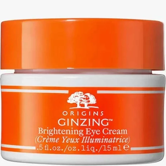 Origins Ginzing™ Brightening Eye Cream Brightening Cream For Puffy Eyes And Dark Circles Shade Warm 15 Ml - Image 2