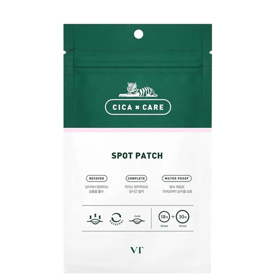 Vt Cosmetics Cream/White - Cica Spot Patch 3 X 48 - Anti Blemish Face Patch For Oily Skin - Image 7