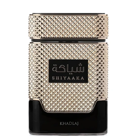 Khadlaj Shiyaaka Gold Eau De Parfum Long Lasting Fresh, Floral, Fruity, Green & Amber Woody 100Ml