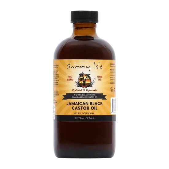 Sunny Isle Jamaican Black Castor Oil Regular 8Oz. (236Ml) - Image 2