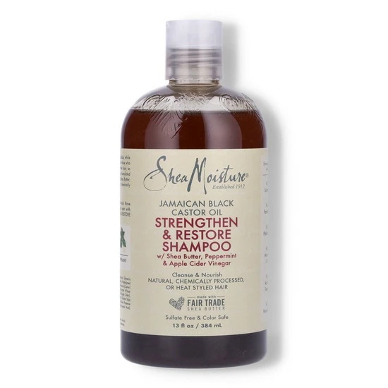 Shea Moisture Jamaican Black Castor Oil Strengthen & Restore Shampoo Hair Growth - Image 6