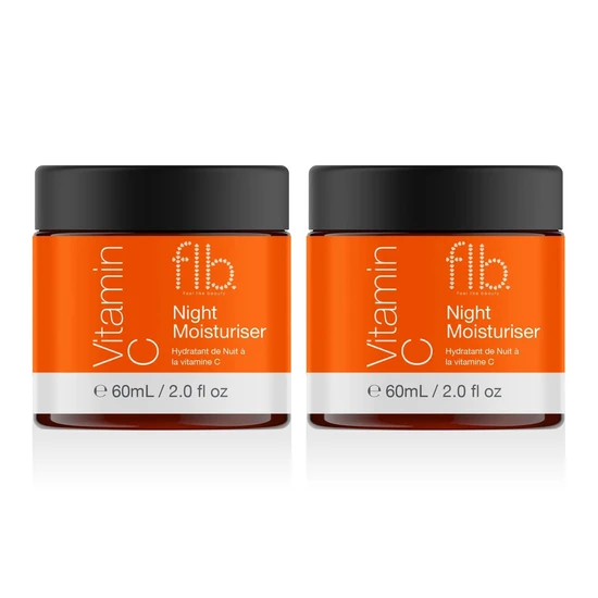 Feel Like Beauty Vitamin C Night Moisturiser Twin Value Savings Pack