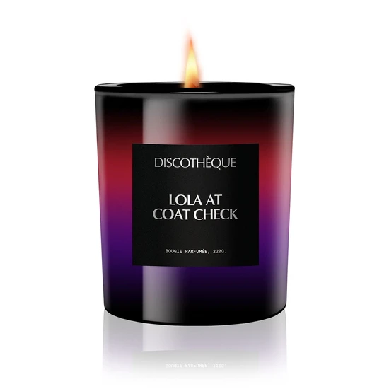 Discotheque Lola At Coat Check Candle